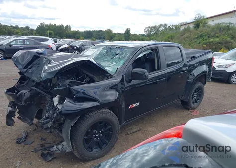 2017 Chevrolet Colorado Z71 из США, поврежденный, VIN 1GCGTDEN5H1164450